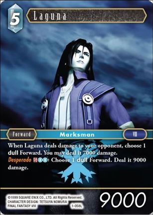 Final Fantasy Trading Card Game: Opus I (Base Set) card 058L Laguna