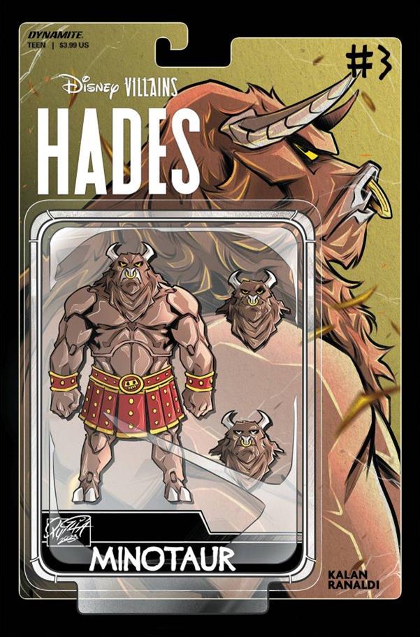 Disney Villains: Hades issue 3-E Action Figure Cover
