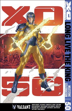 X-O Manowar (2012)  issue 50-B Polybagged Paolo Rivera Cover