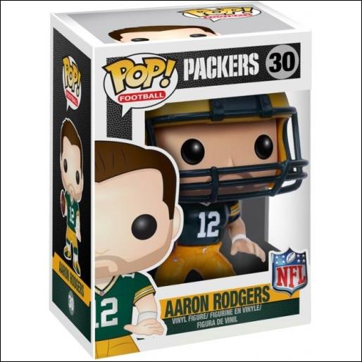 Pop! Football (NFL) figure 30 Aaron Rodgers