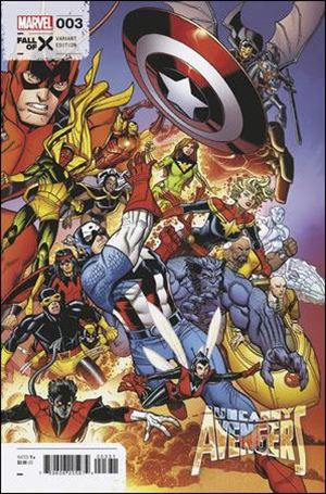 Uncanny Avengers (2023) issue 3-C Nick Bradshaw Connecting Cover B