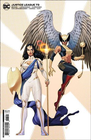 Justice League (2018) issue 73-B Ariel Olivetti Cardstock Cover