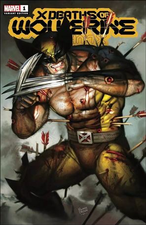 X Deaths of Wolverine issue 1-M Ryan Brown Cover BTC Limited 3000