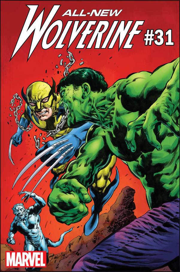 All-New Wolverine  issue 31-B Mike Perkins Hulk Cover