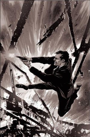 James Bond: Himeros issue 3-C Butch Guice 1:7 Black & White Virgin Cover