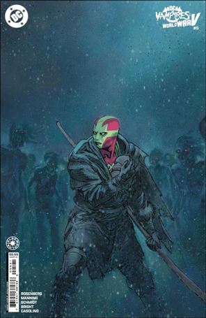 DC vs. Vampires: World War V issue 5-B Josh Hixson Cardstock Cover