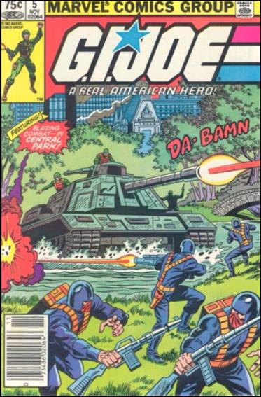 G.I. Joe: A Real American Hero issue 5-C Canadian Price Cover