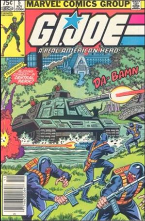 G.I. Joe: A Real American Hero issue 5-C Canadian Price Cover