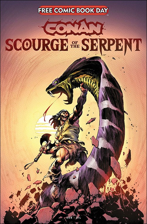 Free Comic Book Day 2025: Conan – Scourge of the Serpent issue 1 Roberto De La Torre Cover