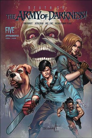 Death to the Army of Darkness issue 5-B Sergio Davila Cover