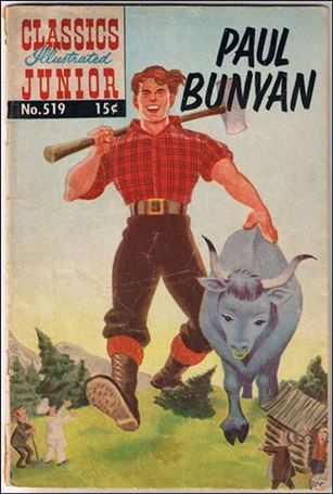 Classics Illustrated Junior issue 519-D HRN 557