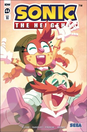 Sonic the Hedgehog (2018) issue 44-C Nathalie Fourdraine 1:10 Cover