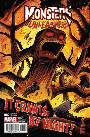 Monsters Unleashed (2017/03) issue 2-C Francesco Francavilla Cover