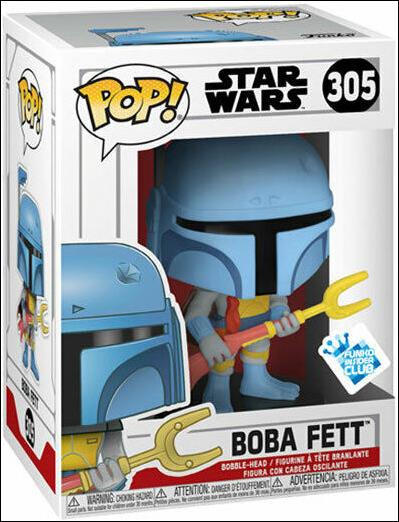 POP! Star Wars figure 305 Boba Fett (Animated) GameStop Funko Insider Club