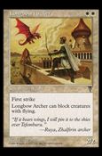 Magic the Gathering: Visions (Base Set) card 12 Longbow Archer