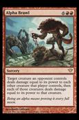 Magic the Gathering: Dark Ascension (Base Set) card 82 Alpha Brawl
