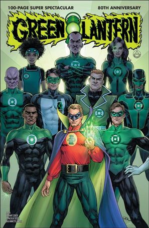 Green Lantern 80th Anniversary 100-Page Super Spectacular issue 1-B Nicola Scott 1940s Cover