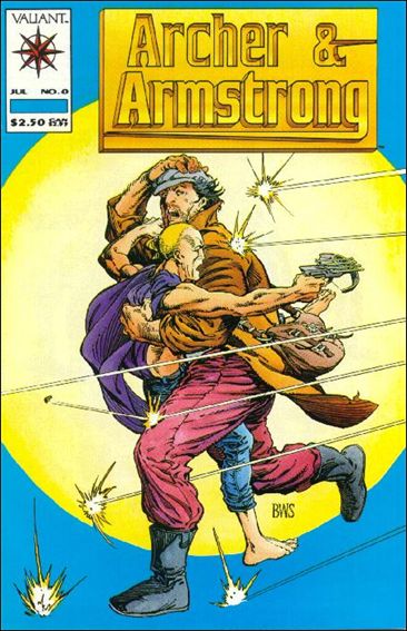 Archer & Armstrong (1992) issue 0 Standard Cover