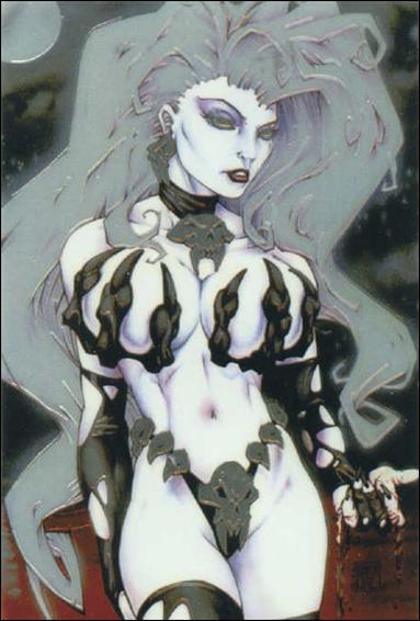 Lady Death Mega Chromium (Base Set) card 8 Beach Attire