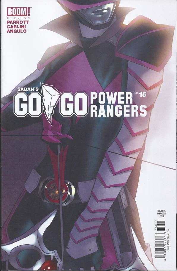 Saban's Go Go Power Rangers issue 15-B Miguel Mercado Cover