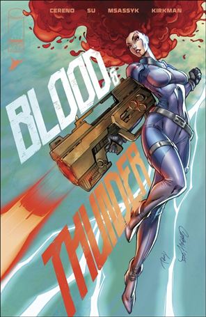 Blood & Thunder issue 1-E J. Scott Campbell 1:50 Cover