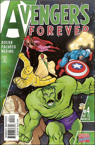 Avengers: Forever (1998) issue 4-C Jeff Smith "Time Sphinx" Cover