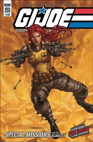 G.I. Joe: A Real American Hero issue 255-B Harvey Tolibao Cover