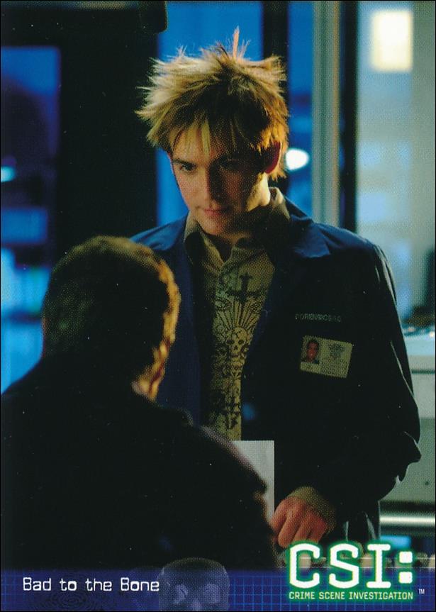 CSI: Crime Scene Investigation - Series Two (Base Set) card 43 Bad to the Bone