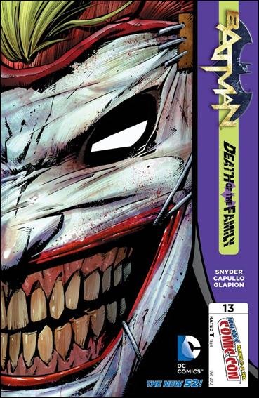 Batman (2011) issue 13-F Greg Capullo New York Comic Con Die-Cut Cover