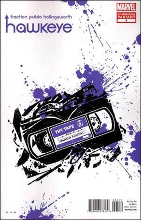 Hawkeye (2012) issue 5-B Purple Cover (2nd Printing)