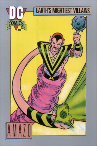 DC Cosmic Cards (Base Set) card 79 Amazo