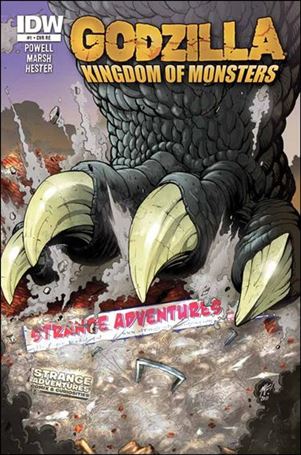 Godzilla: Kingdom of Monsters issue 1-OI Strange Adventures (Fredericton) Cover 1/500