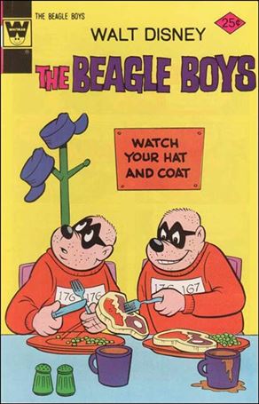 Walt Disney the Beagle Boys issue 28-B Whitman Cover