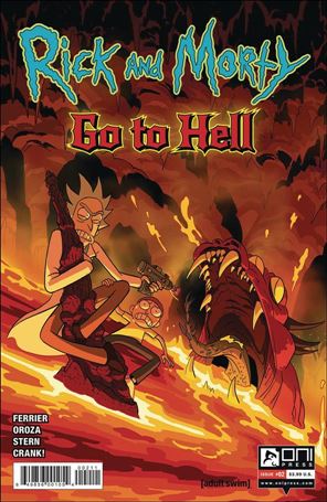 Rick and Morty Go to Hell issue 2 Constanza Oroza Cover