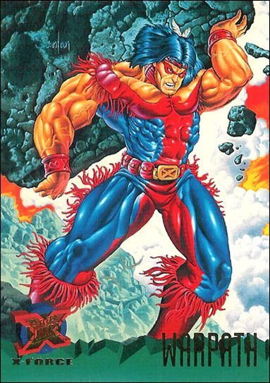 1995 Fleer Ultra X-Men (Base Set) card 119 Warpath