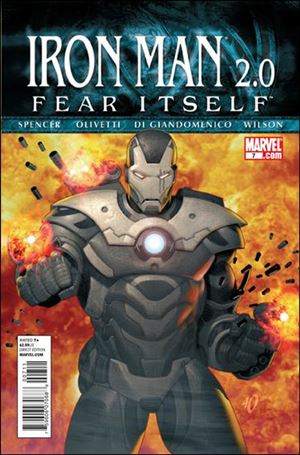 Iron Man 2.0 issue 7 Ariel Olivetti Cover