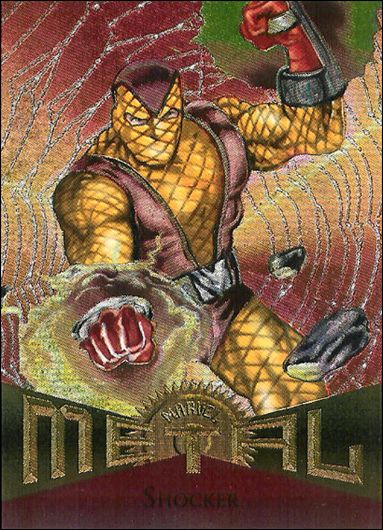 Marvel Metal (Base Set) card 77 Shocker