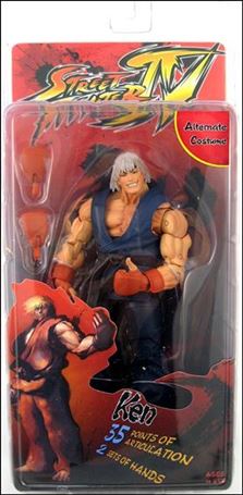 Street Fighter IV figure 2-B Ken (Black Unifrom)