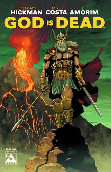 God is Dead issue 5-B Jacen Burrows End of Days Cover