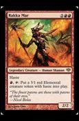 Magic the Gathering: Conflux (Base Set) card 71 Rakka Mar