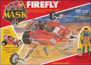 M.A.S.K.  (Vehicle and Figure Sets) figure 11 Firefly (w/ Julio Lopez)