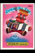 Garbage Pail Kids: Series 09 (Base Set) card 352a Herman Hormone