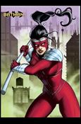 DC Comics Batman: The Legend (Base Set) card 42 Manhunter