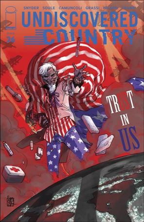 Undiscovered Country issue 26 Giuseppe Camuncoli Cover