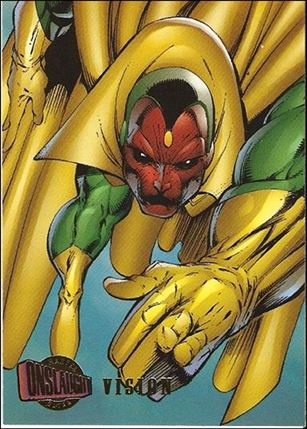 Marvel Ultra: Onslaught (Base Set) card 99 Vision
