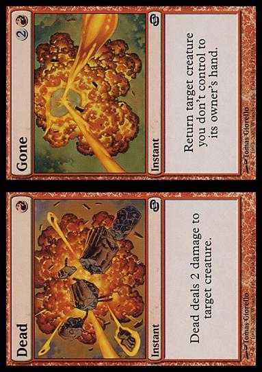 Magic the Gathering: Planar Chaos (Base Set) card 113 Dead/Gone