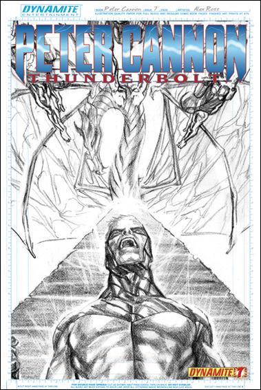 Peter Cannon: Thunderbolt (2012) issue 7-C Alex Ross 1:xx Sketch Cover