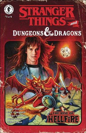 Stranger Things and Dungeons & Dragons: The Rise of Hellfire issue 1-B Kyle Lambert Cover