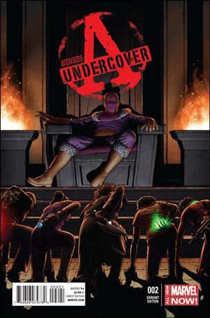 Avengers Undercover issue 2-B John Tyler Christopher 1:50 Cover