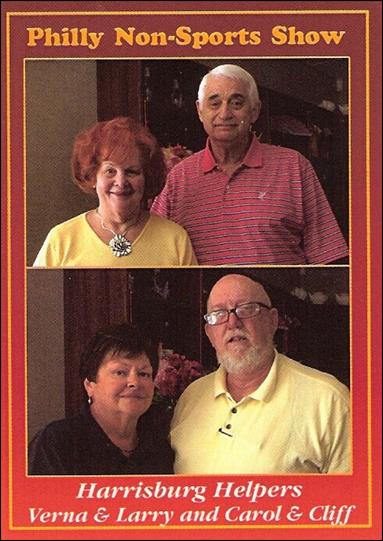 Philly Non-Sports Show (Promo) card 64 Harrisburg Helpers Verna & Larry and Carol & Cliff